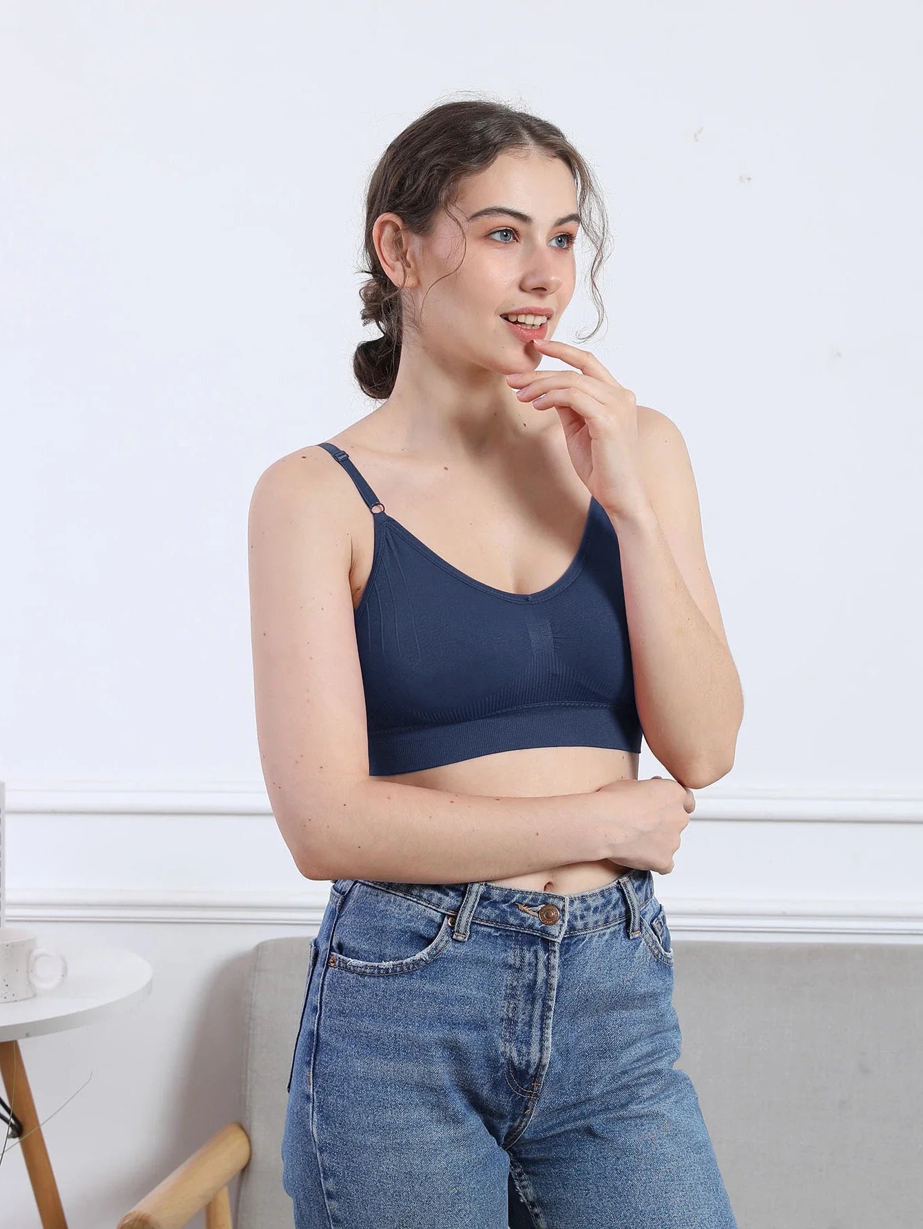 Women's Lingierie Women's Cropped Sexy Bras Women's Tops Free Shipping Sutia Women's Sports Top Women's Bras