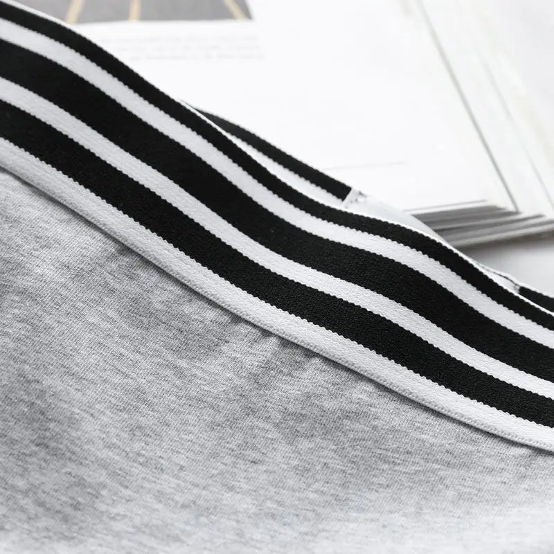 Women's Low-Waist Boxer Boyshort Panties Single Piece Comfortable Breathable Sport Underwear Ladies Intimate Lingerie Women's pa