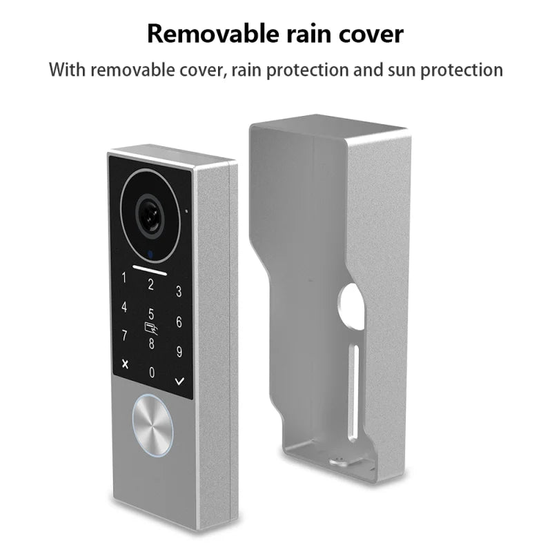 Anjielo 2-Wire TUYA Smart Video Intercom Doorbell Wired 1080P Waterproof Camera WIFI 7/10inch IPS Touch Screen Support IP CCTV