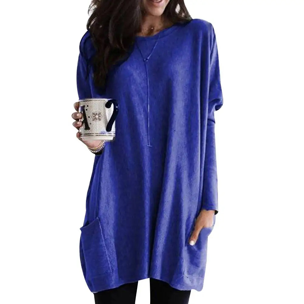 S-5XL Women's Tops 2023 Autumn Winter Long Sleeve Basic T -shirt Tee Casual Oversized Pullover Shirt for Female Y2K Crop Clothes