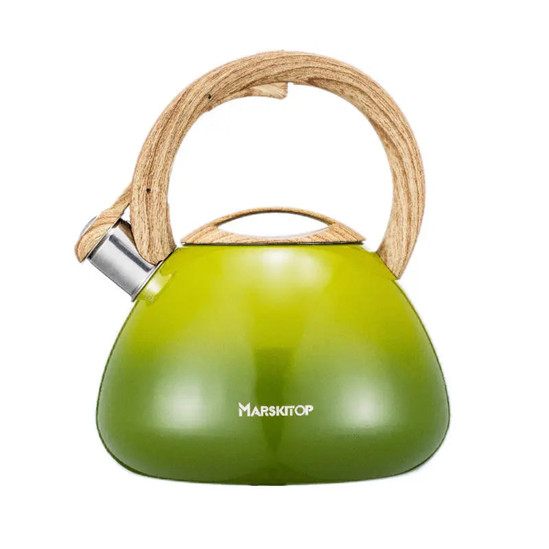 Stainless Steel Whistling Kettle Household Large Capacity Water Boiler Suitable for Gas and Induction Cooker