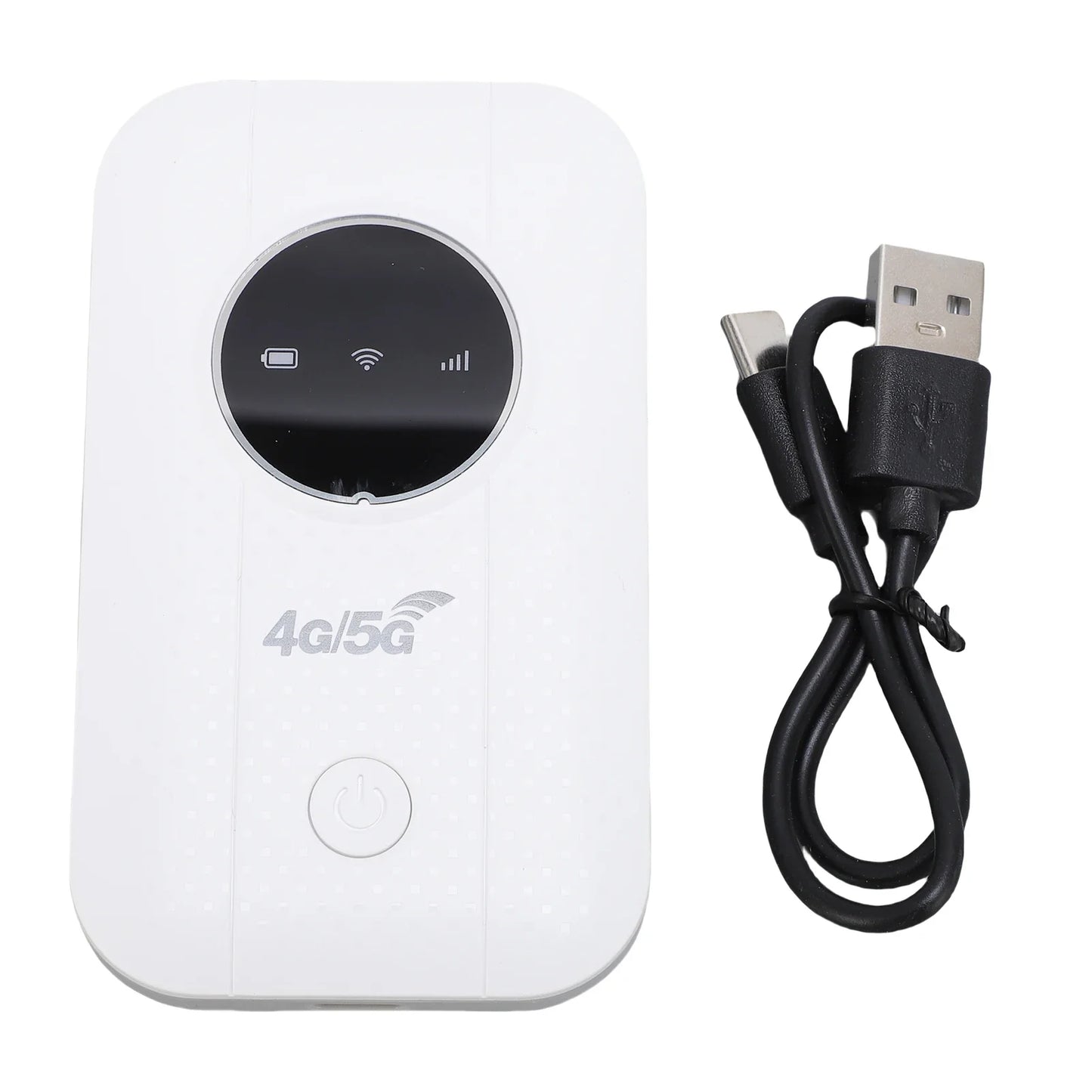 Portable WiFi Hotspot Supports 10 Connected Devices 300Mbps 3650mAh Battery Portable WiFi Router Plug and Play 4G 5G for RV