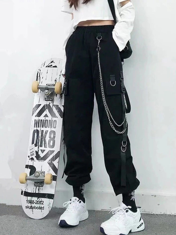 EtherealBe fashion jogger pants for women - Cargo Streetwear