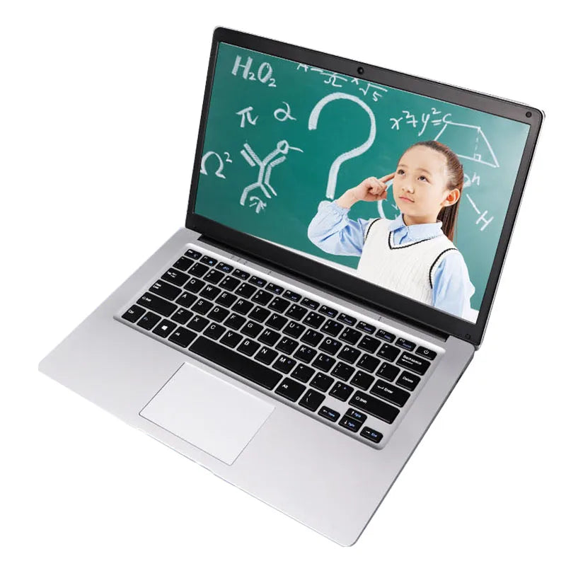 2025 14 inch Affordable Student Laptop, Budget-Friendly Notebook Windows 10 for School, Lightweight intel.