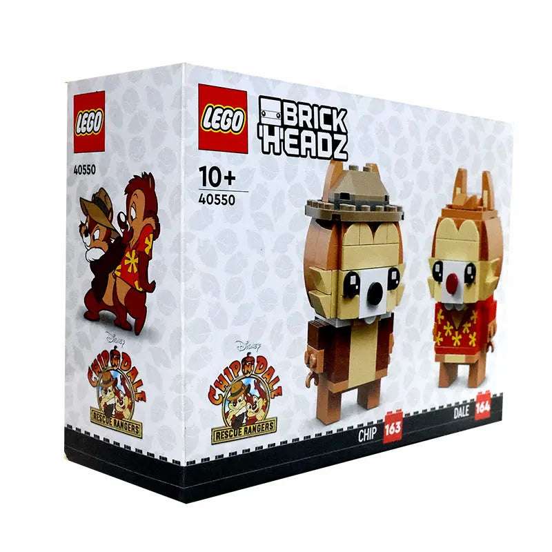LEGO 40550 Qiqi and Titi Squirrel Squarehead Assembly Toy Building Blocks