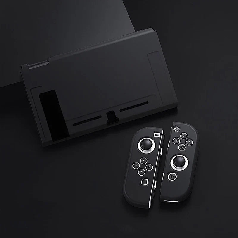 Protective Case Compatible with  Switch OLED Console and Joy-Cons,Switch Can Be Inserted in Dock with Shell Nintendo Switch Skin