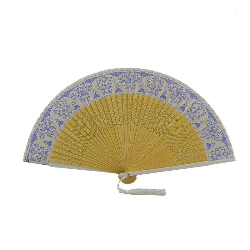 31 Styles Folding Fan Black Japeneses Ladies Silk Hand Fans High Quality Bamboo Crafts Wedding Dance Home Decor Ornament