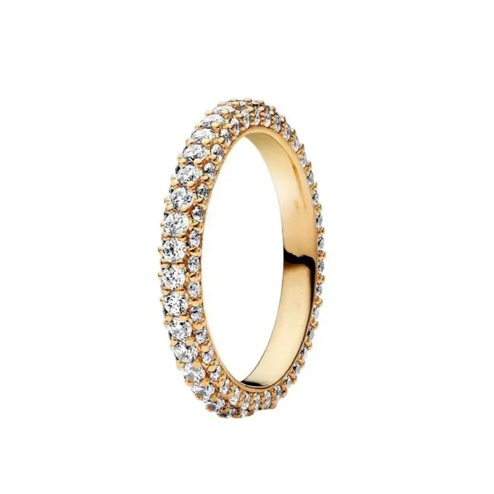 Gold Color Sun Heart Bow Size 6 7 8 9 Ring Rings for Trenday Women