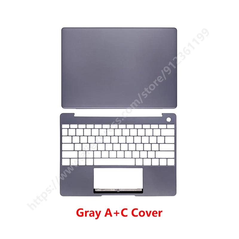 NEW For Huawei MateBook 13 WRT-W19 WX9 WRTB-WAH9L HN-W19R Laptop LCD Back Cover Front Bezel Palmrest Bottom Case Laptop Frames