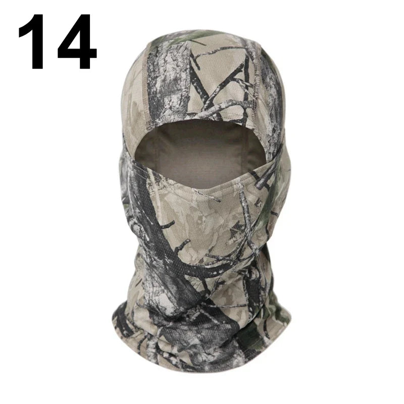 Camouflage Balaclava Full Face CS Mask Ski Cycling Hunting Head Neck