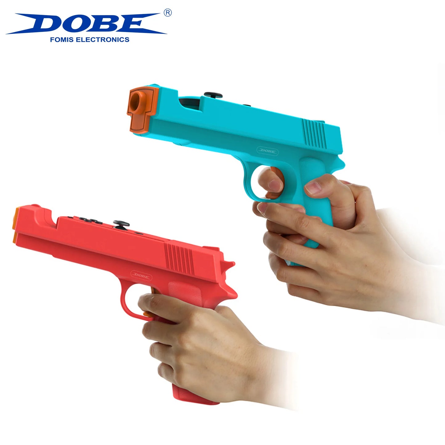 Game shooting Gun For Switch/Switch OLED Joy-con Handle Holder Smatosensory Gaming Gun Joypad Gunstock Hand Grip Switch Acessory