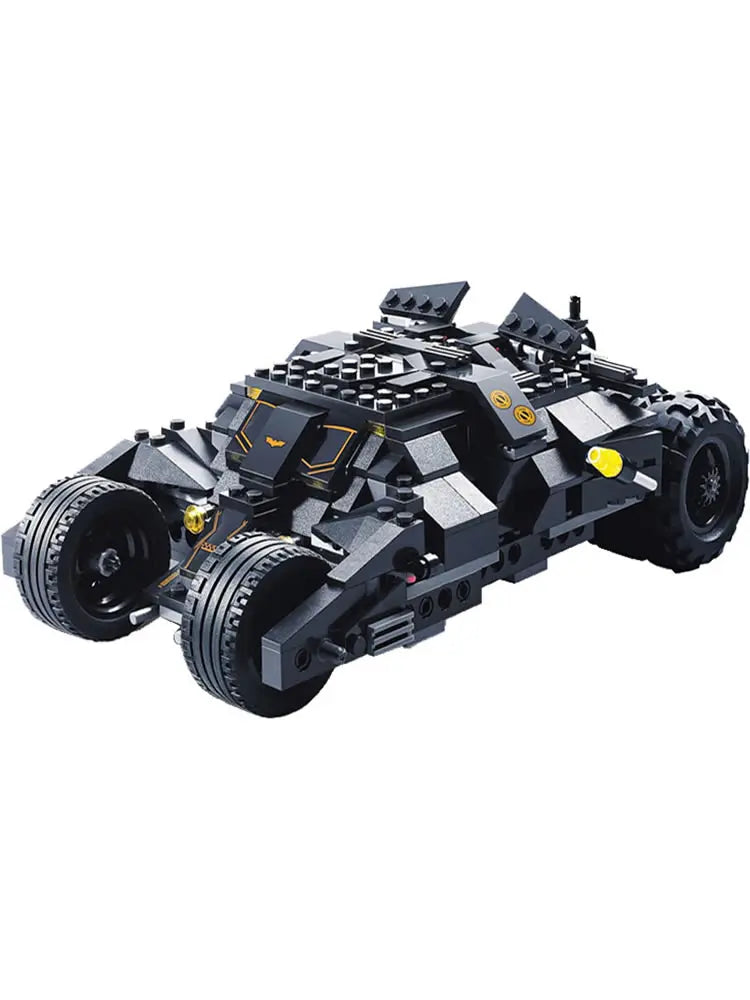 Disney 325 Pieces Superhero Series Bat Chariot Compatible The Tumbler Building Set Block Toy 7888 7105