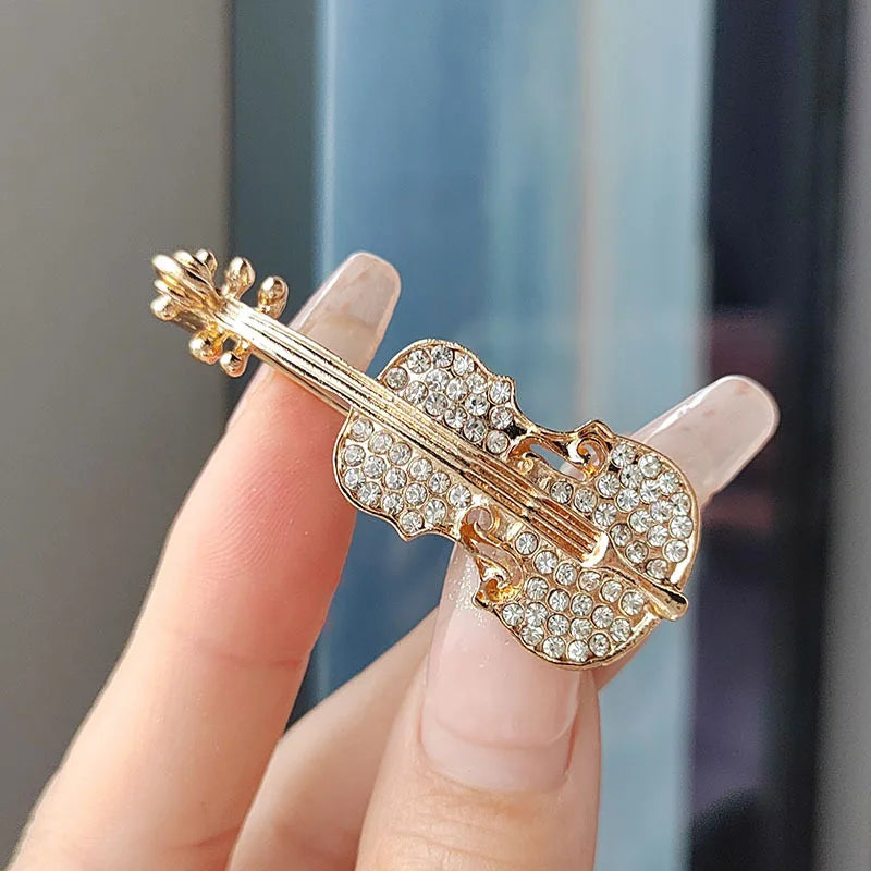 Luxurious Purple Crystal Butterfly Rhinestone Brooch Pins Fashion Suit Accessory Women's Corsage Outfit Jewelry Gift