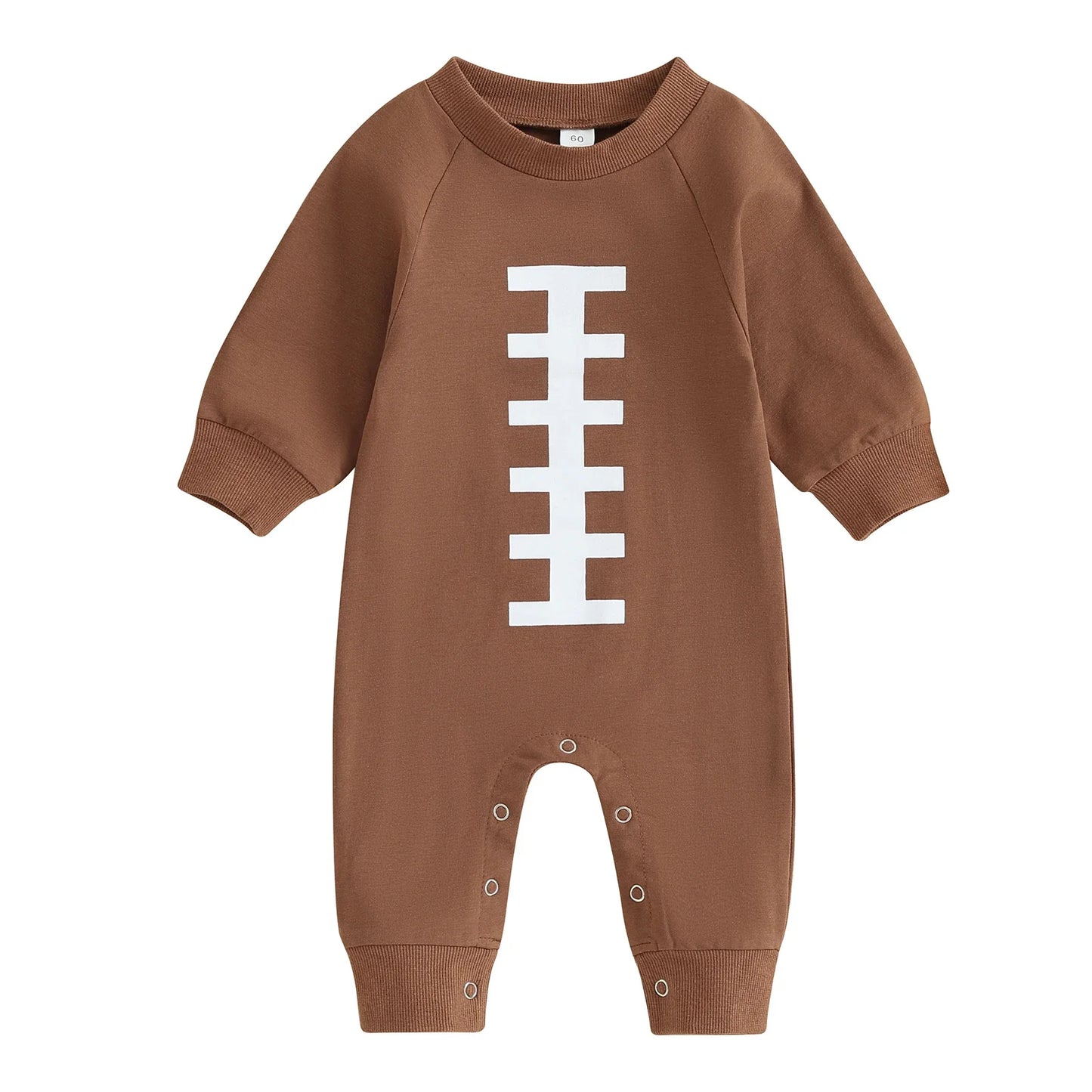 Baby Boy Football Clothes Infant Game Day Oversized Outfit Newborn Long Sleeve Jumpsuit  Fall Sweatshirt Romper