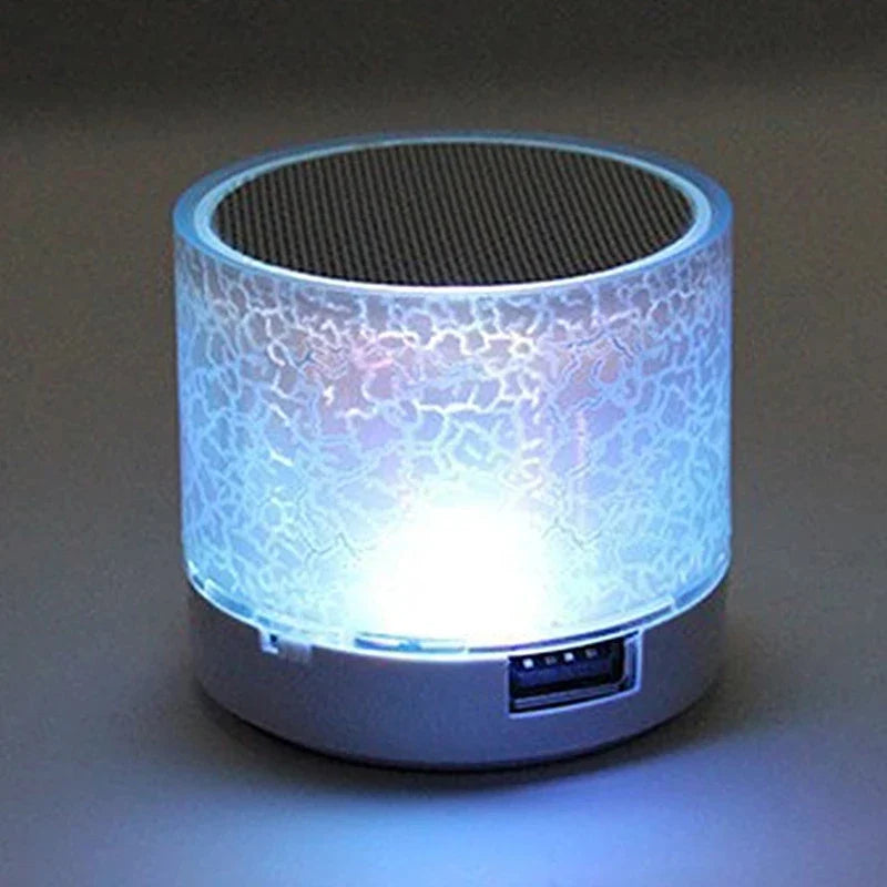 Mini Portable Wireless Bluetooth Speaker Sound Music Box Blutooth With LED Lights For PC Phone Subwoofer Bluetooth HiFi Speaker