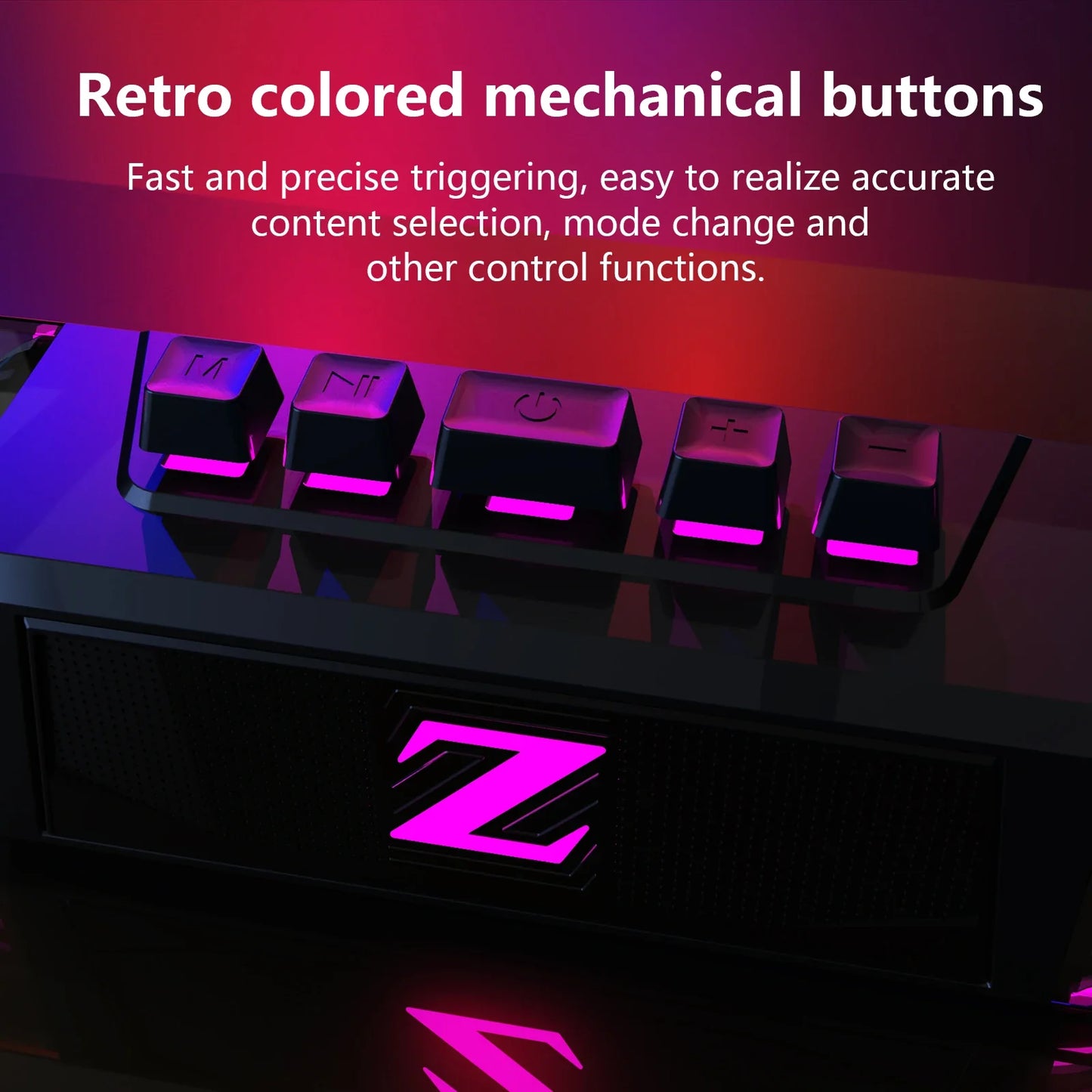 Computer speakers for desktop/laptop with Bluetooth/wired connectivity and dual-mode for gaming/music, featuring microphone.