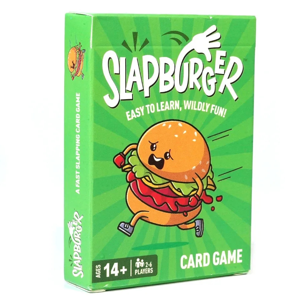 Slapburger Card Game Fun Family Games for Game Night Playing Card Games Families Party Gifts 2-6 Players