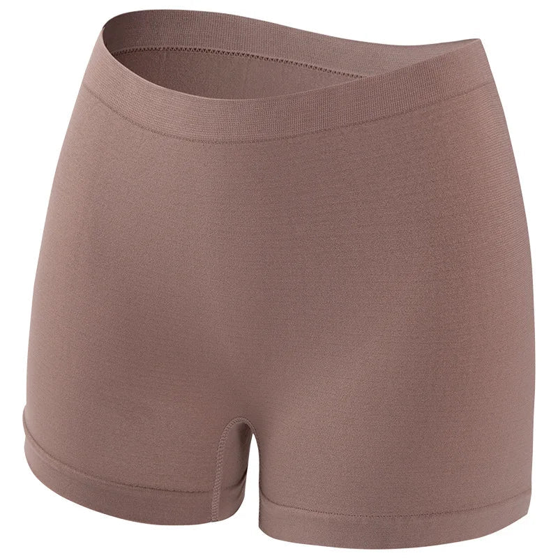1 Pack Women Seamless Boyshort Panties Anti-Chafing Safety Shorts Sports Stretchy & Soft Underwear Sexy Lingerie Intimates S-5XL
