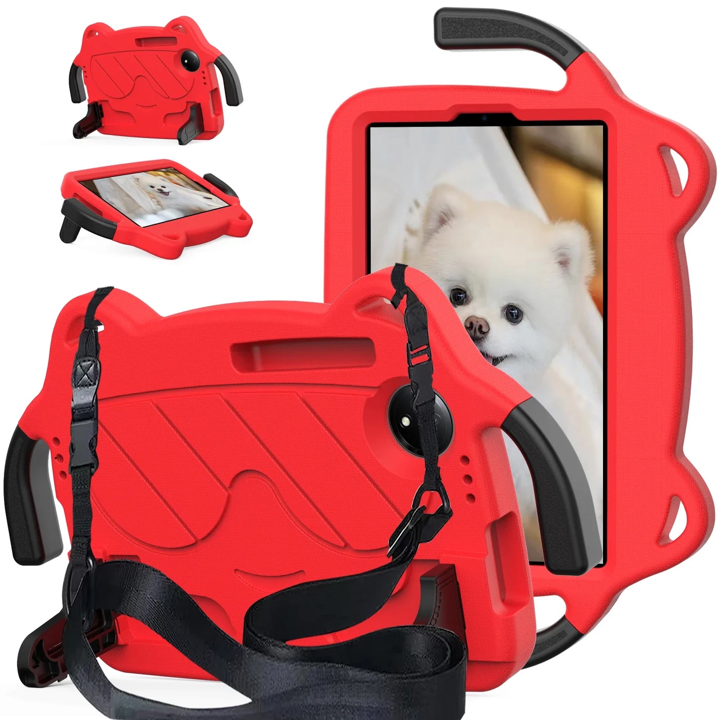 Cartoon EVA+PC Case For Redmi Pad SE 8.7" 2024 Tablet Safe Cover For Redmi Pad SE 4G 2024 tablet protective case with Kickstand
