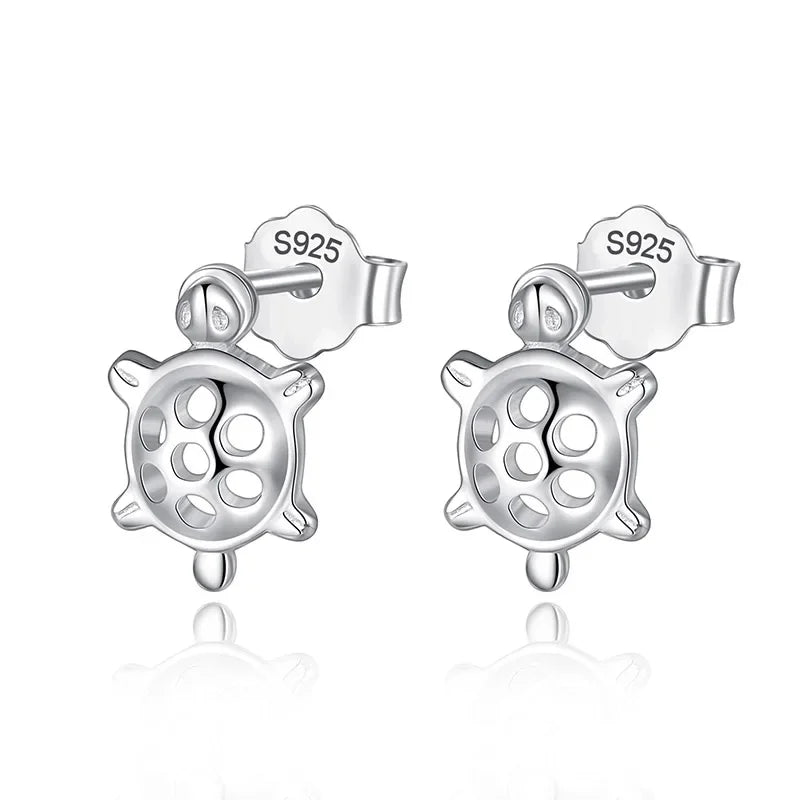 TrustDavis 100% 925 Sterling Silver Star Starfish Stud Earrings Women's Fashion Jewelry 925 Factory Wholesale Lots DS495