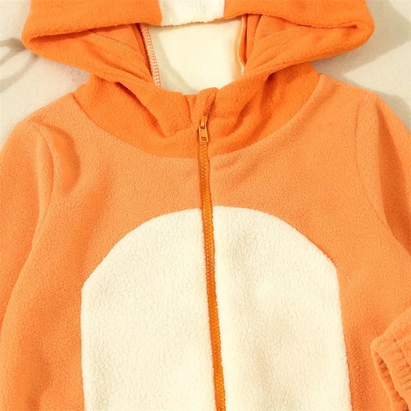 Cartoon Blue Orange Dog Costume for Toddler Baby Boys Girls Halloween