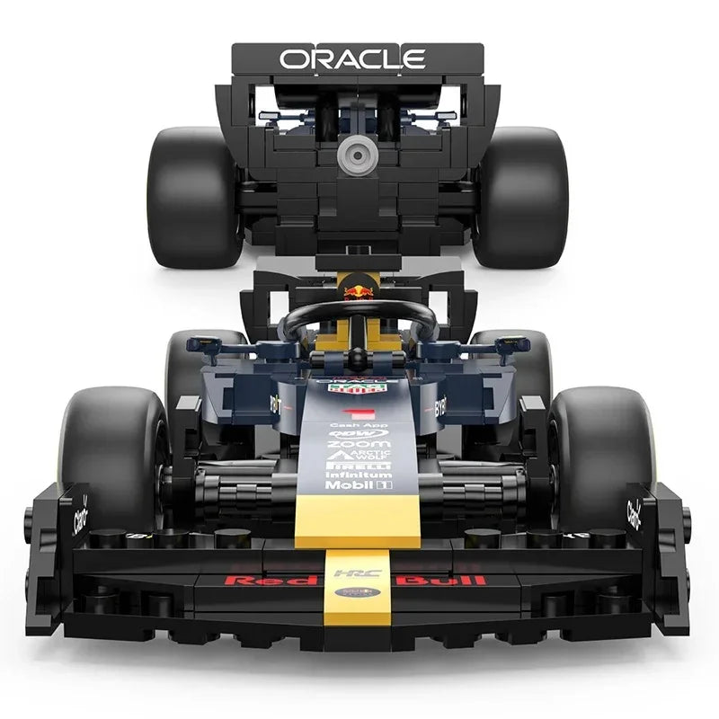 1/24 2023 F1 Red Bull RB19 #1 Max Verstappen #11 Perez Formula Racing Car Building Block Model Assembling Toy Vehicle Bricks