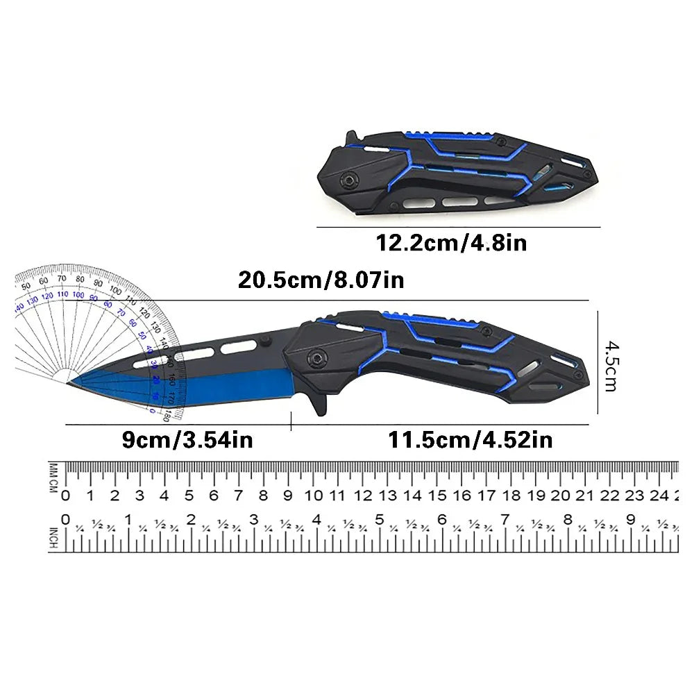 Folding Pocket Knife Outdoor Multi-tool, High-hardness Folding Knife, Suitable for Camping and Hiking, Portable for Travel.