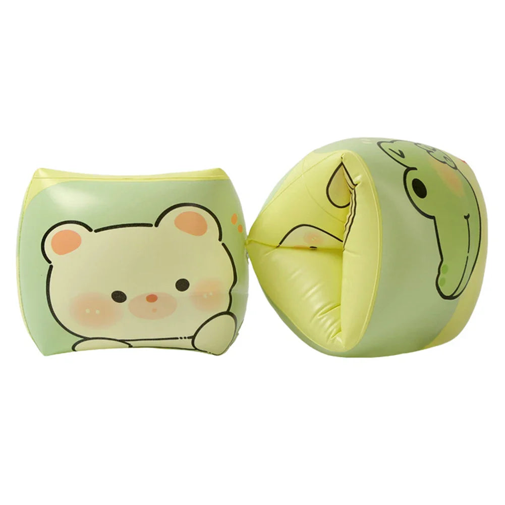 Cute Pool Floats Arm Bands Inflatable Swim Floater Sleeves Swimming Arm Float Rings for Kids Toddlers and Adults