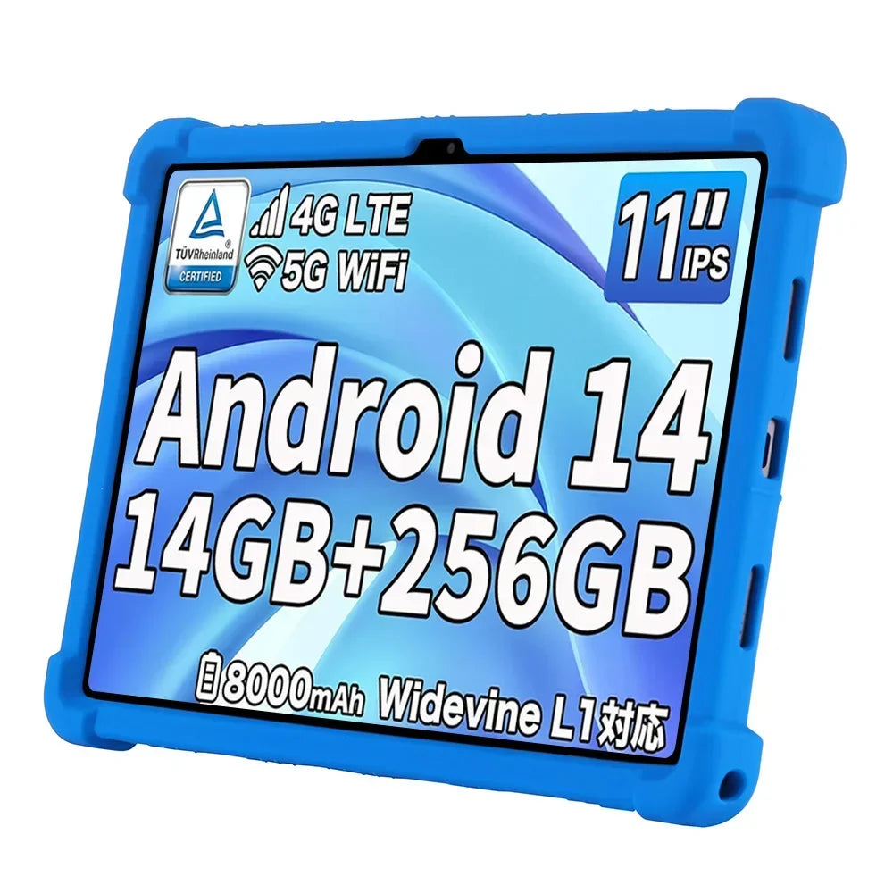 For ODEA S11 10.95inch Tablet Case Tablet Shockproof Cover Android14 Tablet Kids Silicon Stand Protective Shell Soft