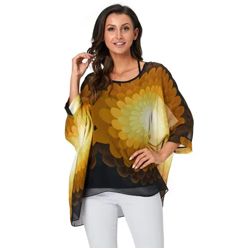 BHflutter 4XL 5XL 6XL Plus Size Women Blouse 2022 Sexy Off Shoulder Leopard Print Summer Tops Tees Casual Chiffon Blouses Shirts