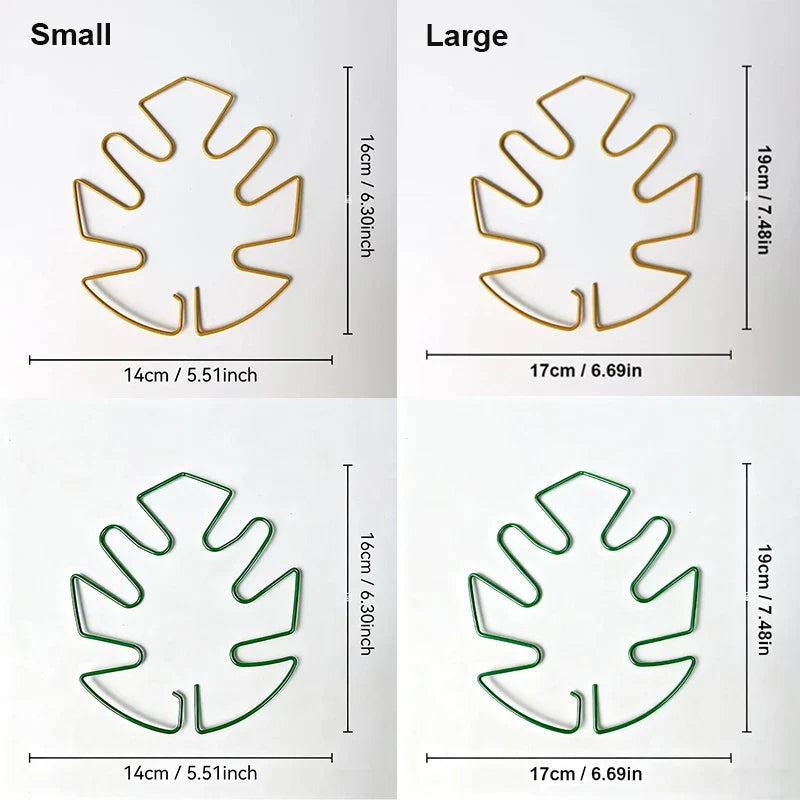 1Pc Large Monstera Plant Support Frame Sturdy Climbing Stems Leaf Stabilizer Outdoor Use for Tall Houseplant Hanging Plant Stand