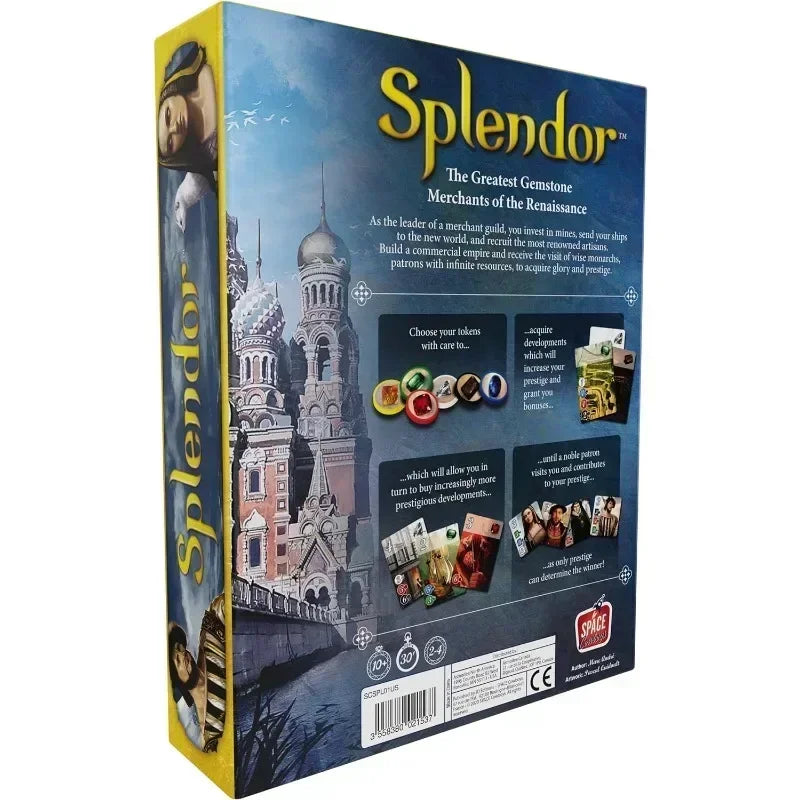 Space Cowboys Splendor Board Game Marvel-Duel  Board Game Jewel Pad English Battle Party Friends Party Role Play Game Collection