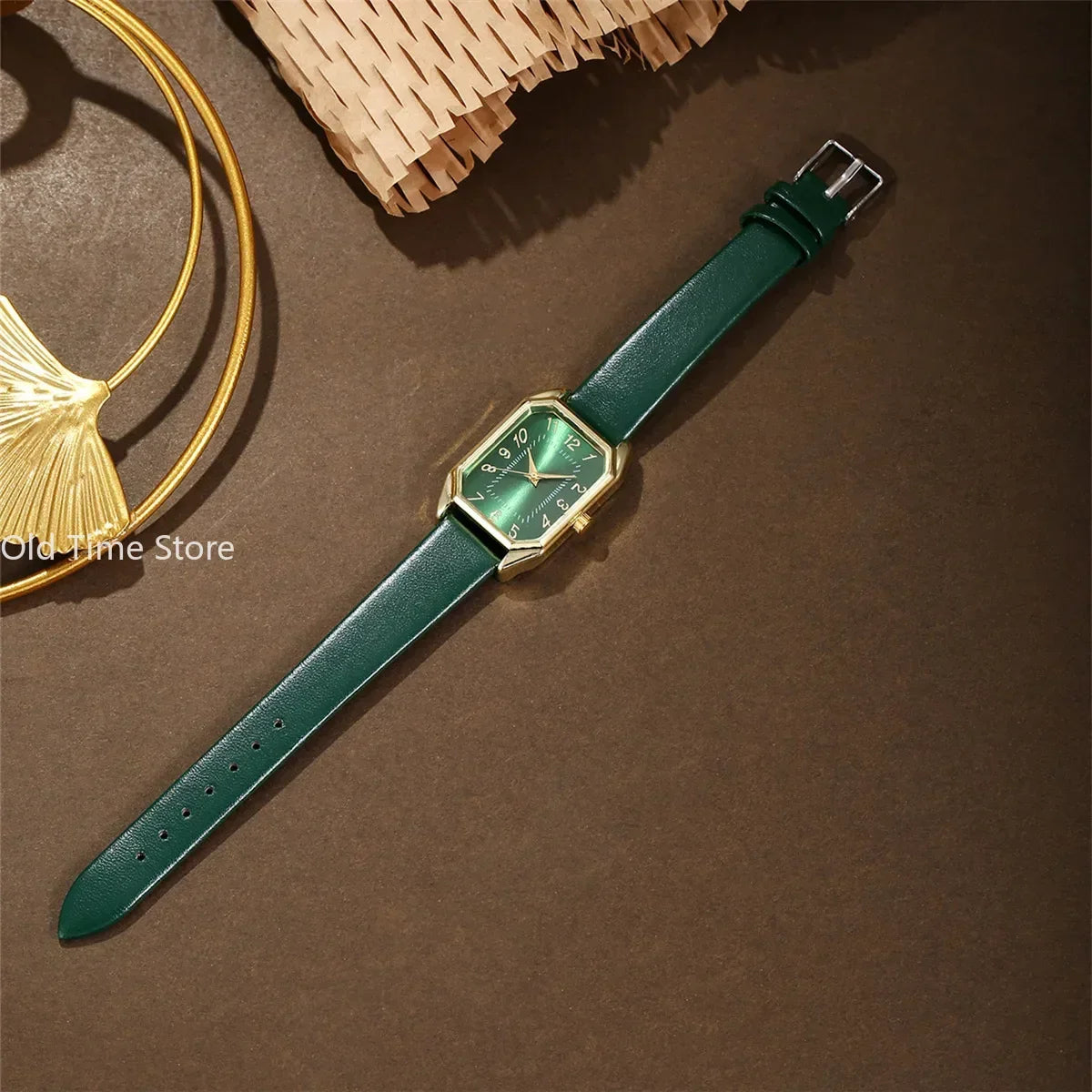 6/5/1PCS Luxury Fashion Square Women's Watches Brand Ladies Quartz Wristwatch Jewelry Set Classic Simple Femme Relogio Feminino
