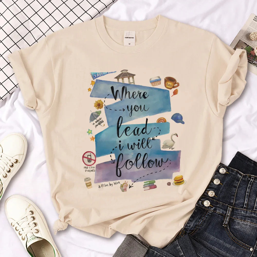 Gilmore Girls t shirt women graphic t shirt girl anime clothes