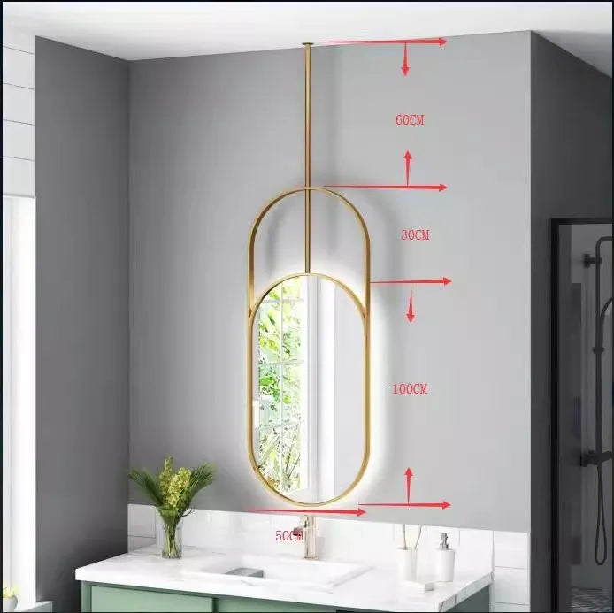 Room Decoration Wall Mirrors Bathroom ,Home Decorations, Custom Room Design