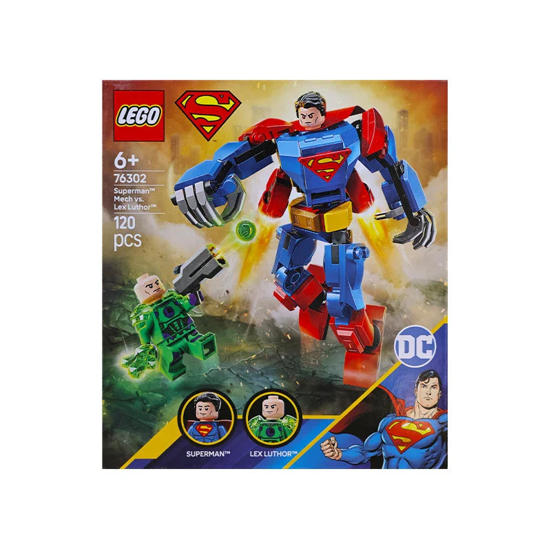 Lego 76302 Superman Mecha Vs. Lexus Lose Superhero 2025 New Building Blocks