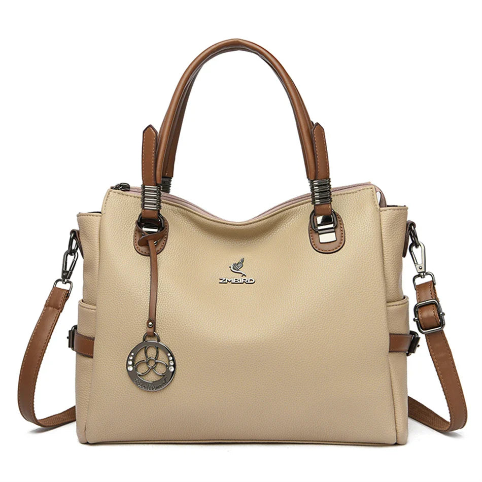 Genuine Luxury Handbags Women Bags Designer HIgh Quality Leather Large Crossbody Bags for Women 2024 Shoulder Bag Sac A Main