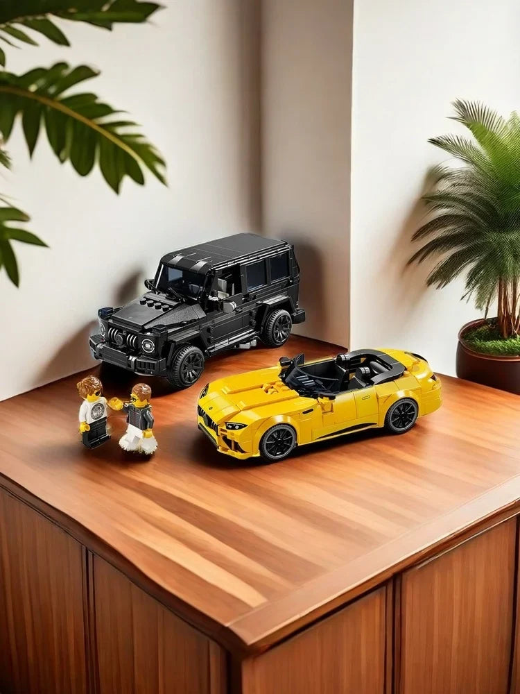 76924  LEGO Speed Champions Mercedes-AMG G 63 & Mercedes-AMG SL 63 F1 Toy Car, Convertible Toy Car Gift for Boys and Girls