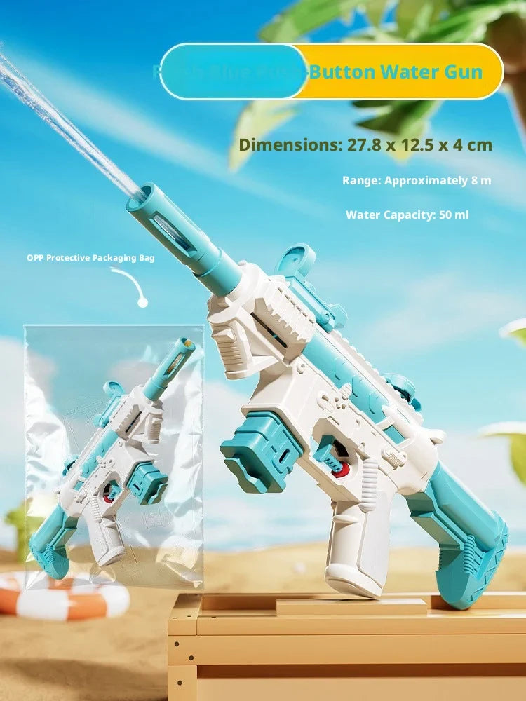 Summer Toys Manual M416 Water Gun, Non Electric Gun, Swimming Pool Shooting Combat, Outdoor Beach Toy Gun For Boys And Girls