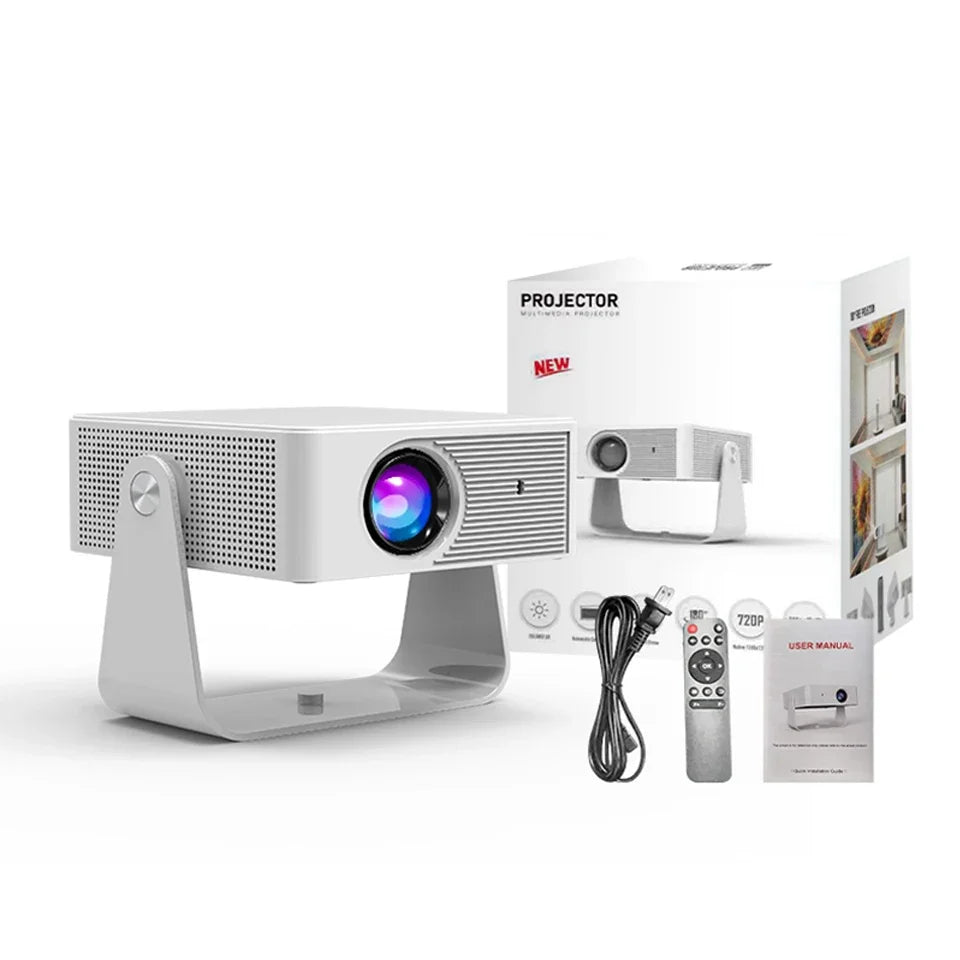 New X3 Ultra HD 4k Mini Projector With Native 1080P Home Theater Smart Android TV Daylight Beam Projectors 5G WIFI New Projecto