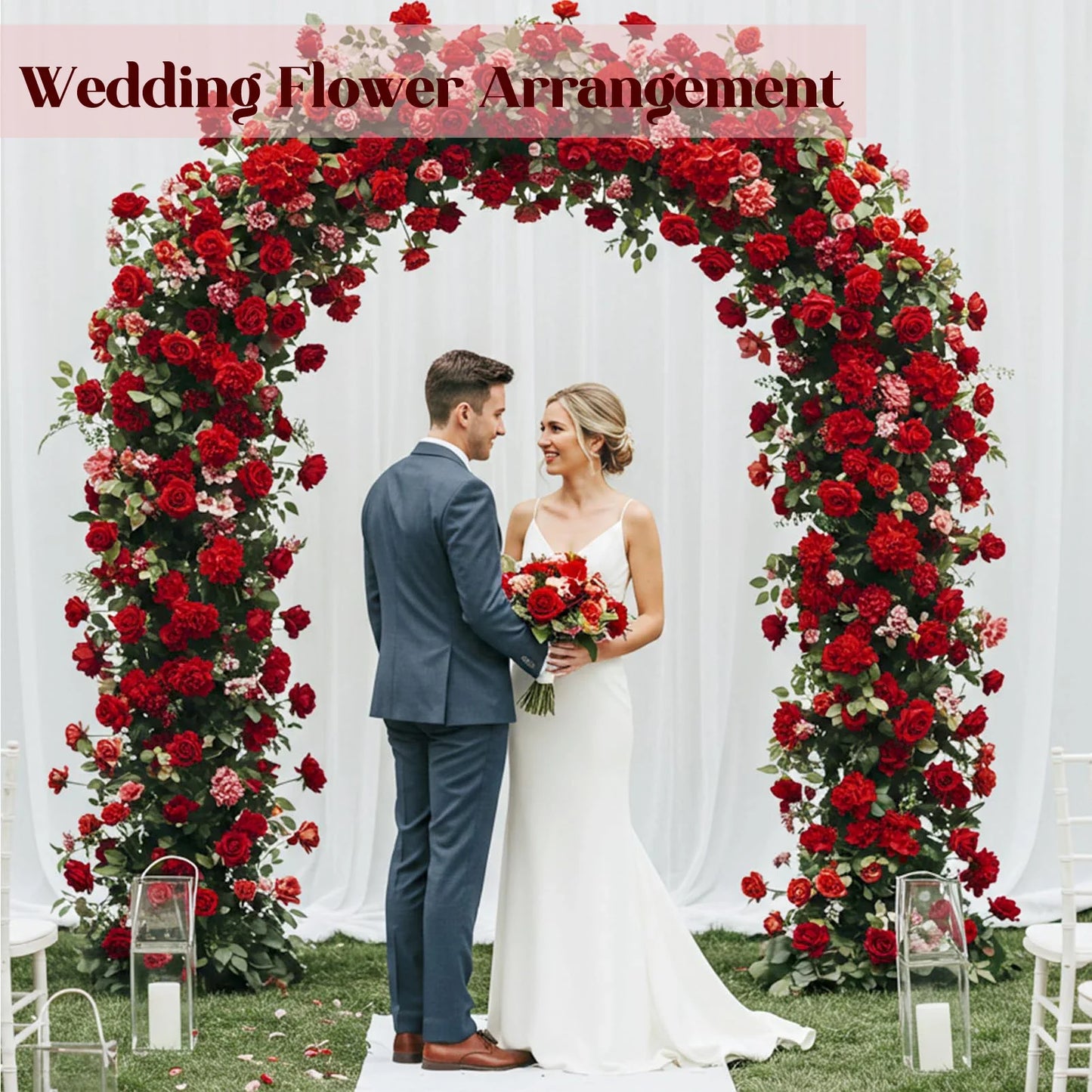 18-300PCS Artificial Rose Flowers Velvet Red Roses Artificial Flowers for Valentine's Day Gifts Wedding Flower Arrangement