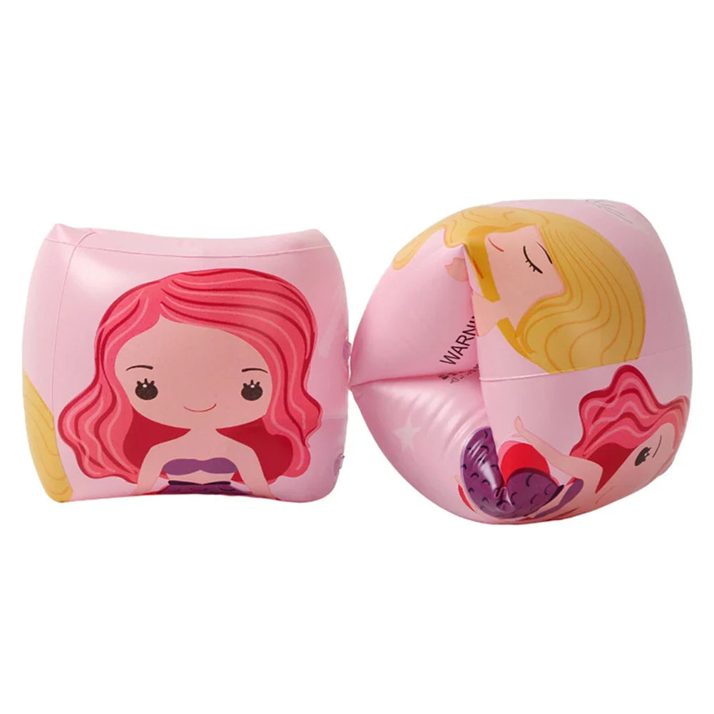 Cute Pool Floats Arm Bands Inflatable Swim Floater Sleeves Swimming Arm Float Rings for Kids Toddlers and Adults