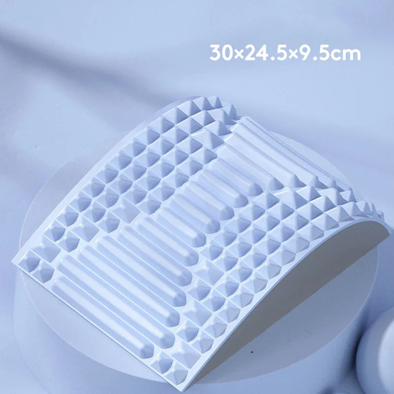 Back Stretcher Neck Pillow Relieve Massage Lumbar Support Massager for Neck Waist Stretch Device for Lower Back Stretcher YBAMQ2