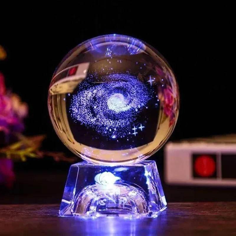 3D LED Crystal Ball Collectible