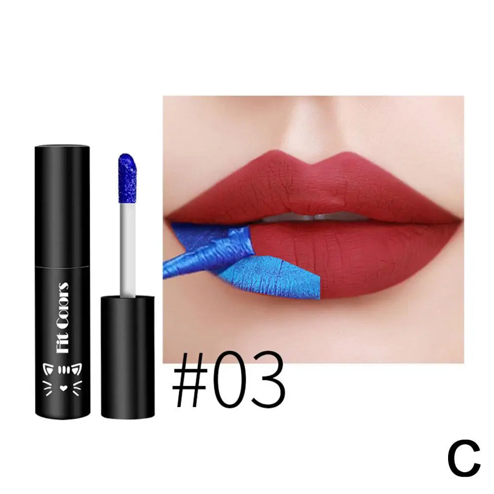 5 Colors Tear Off Lipstick Waterproof Long Lasting Lip Color Lip Reveal Lip Tattoo Gloss Stain Peel Makeup Non-Stick Cup St R4Q5