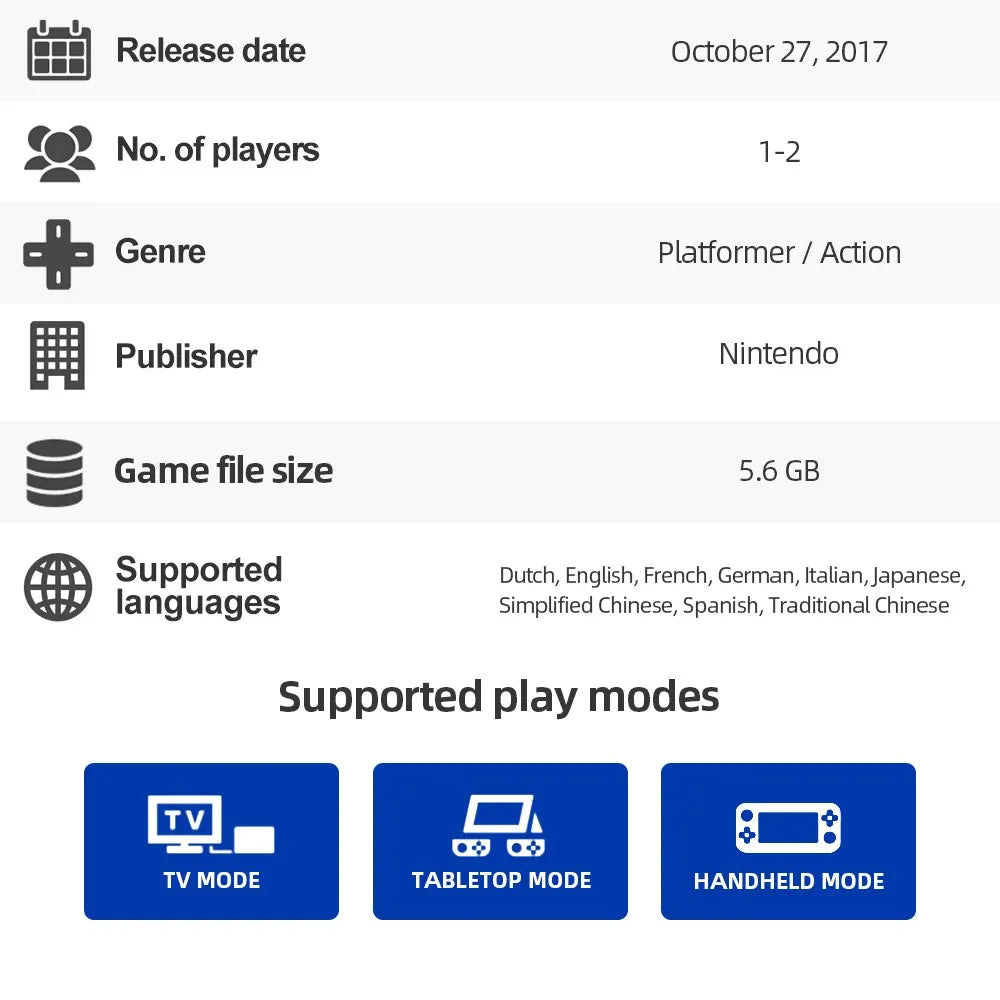 Super Mario Odyssey - Nintendo Swtich Game Deals ACTION Games for Switch OLED Lite Console