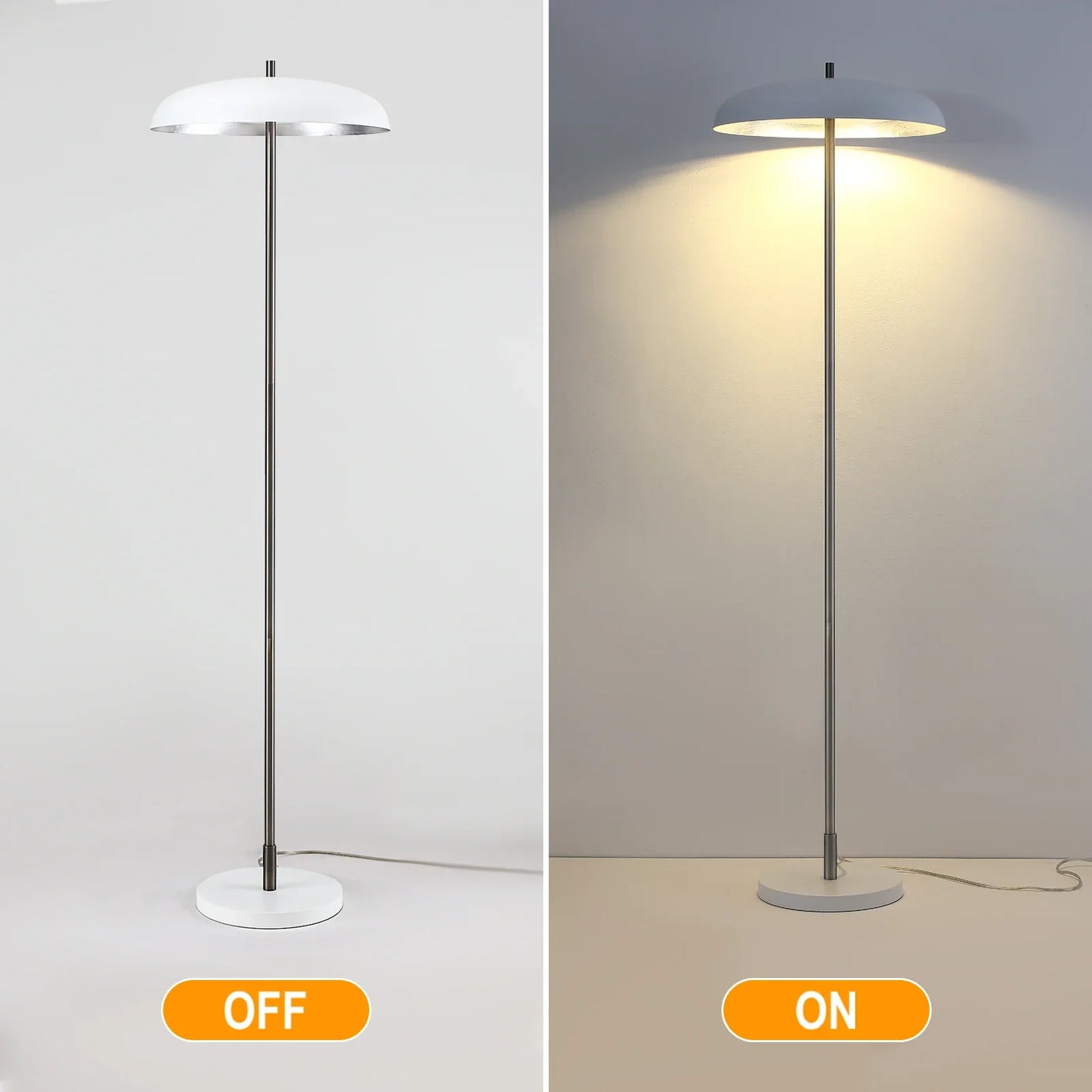 63 inch Floor Lamp Modern Minimalist LED European Lamp Hotel Guest Room Living Room Study Bedroom Bedside Decorative Lighting Lamps Indoor Lighting Shiping from USA