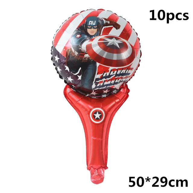 Super Hero Spiderman Foil Balloon Birthday Theme Party Decoration Baby Shower Inflatable Toy Air Globos Supplies