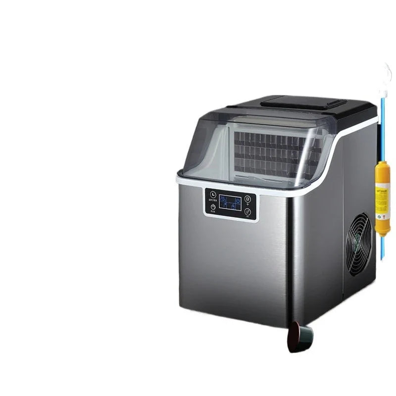 Small Household Square Ice Maker, Antibacterial, Ultra-Large Capacity, Rapid Ice Making