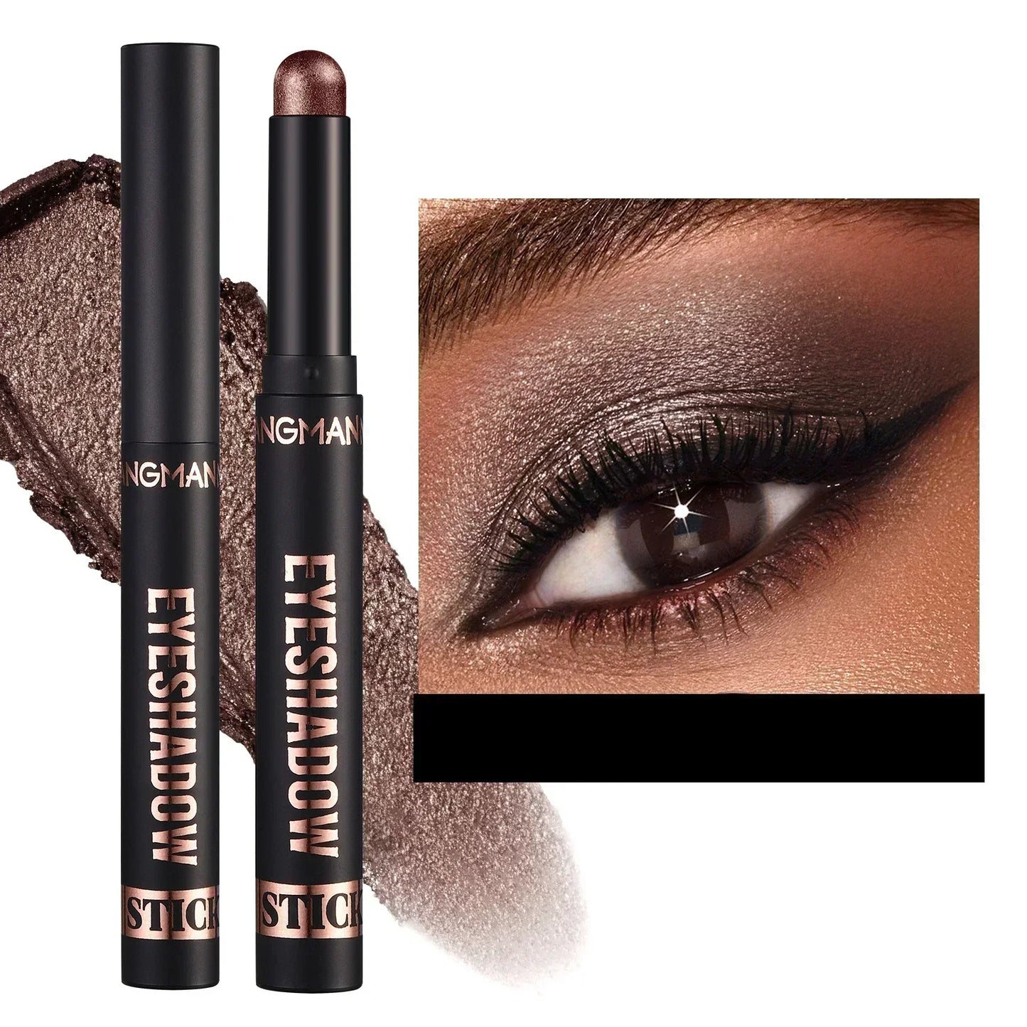 Pearlescent Eyeshadow Sticks Waterproof Not Smudge Easy To Color Eye Shadow Makeup Pigment Glitter Shimmer Lasting Eyeshadow Pen